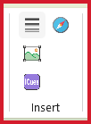 Insert group on LeaderGuide Pro ribbon
