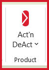 Product group on the LeaderGuide Pro ribbon