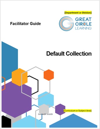 Cover Page Facilitator Guide Default Collection1