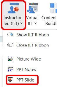 Insert PPT Slide Block