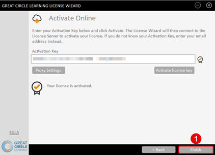 License Wizard - Enter Key 2