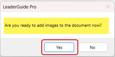 Are you ready to add images