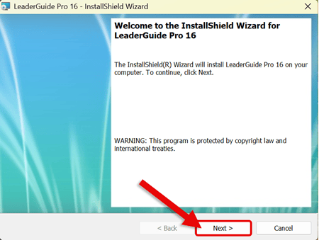 Install LGP - Install Wizard 1