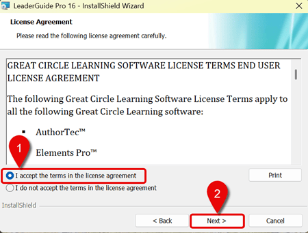Install LGP - Install Wizard 2