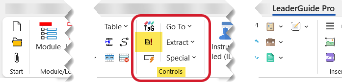 Update All Fields on LeaderGuide Pro ribbon