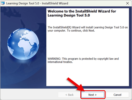 Install LDT - Install Wizard 1