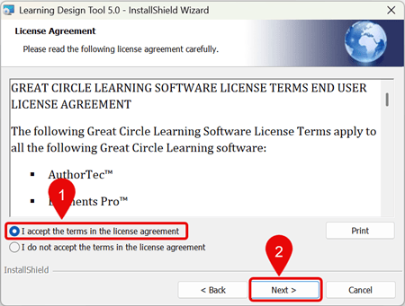 Install LDT - Install Wizard 2