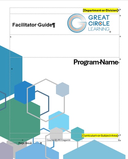 New Facilitator Guide Cover Page-Elegant