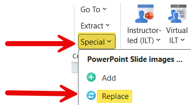 Special-Replace Slides